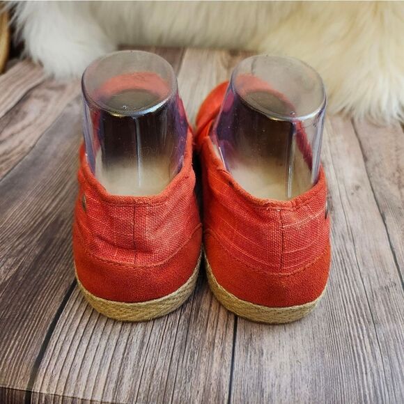Ugg Red Canvas slip-on Espadrilles‎ - Picture 10 of 12